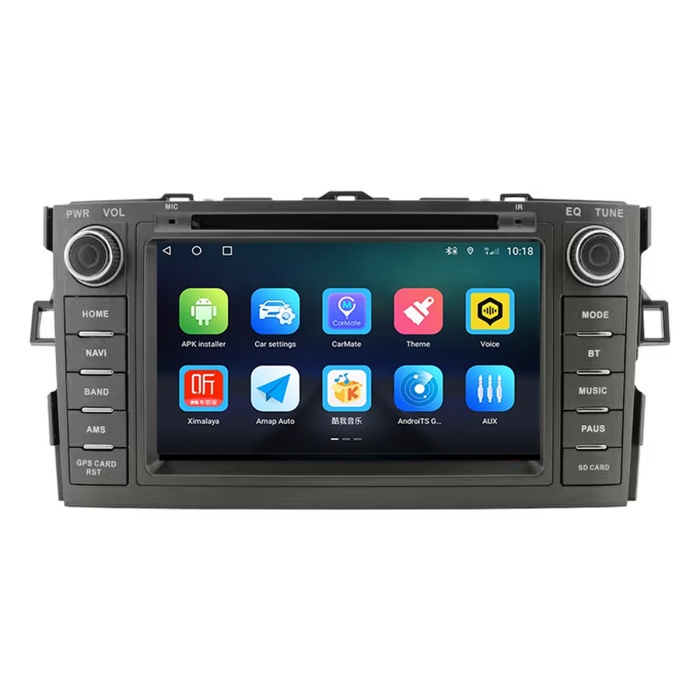Toyota AURİS 2007-2012 4 GB RAM Tuşlu Android Carplay Multimedya Navigasyon