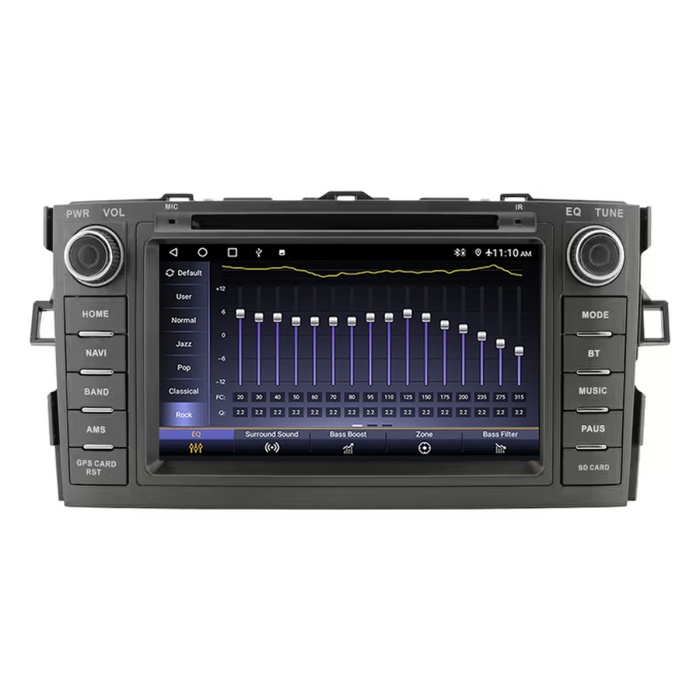 Toyota AURİS 2007-2012 4 GB RAM Tuşlu Android Carplay Multimedya Navigasyon
