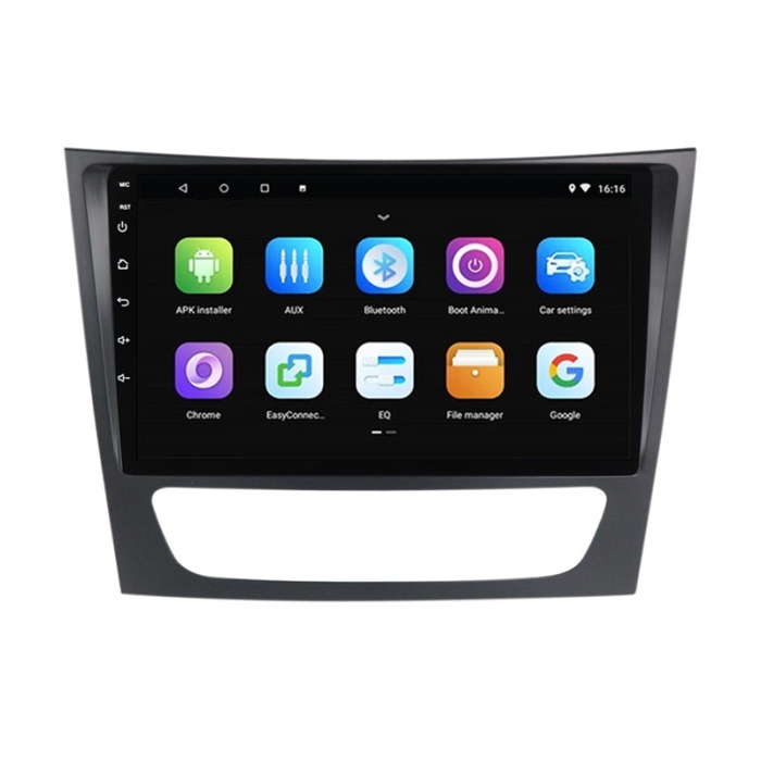 Mercedes E Class W211 Android 2gb Ram 8 Çekirdek Kablosuz Carplay Navigasyon Multimedya