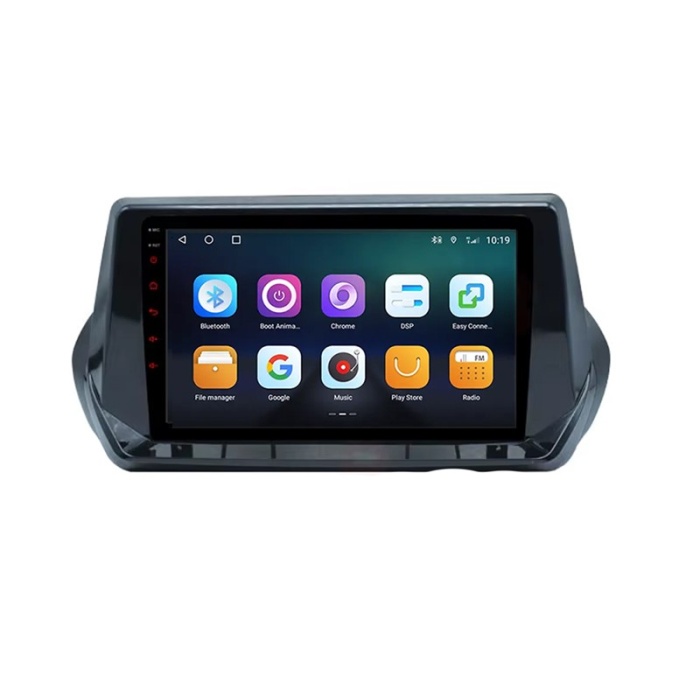 Peugeot 2008 2021 ve sonrası 2 GB RAM 8 Çekirdek Android Carplay Multimedya Navigasyon