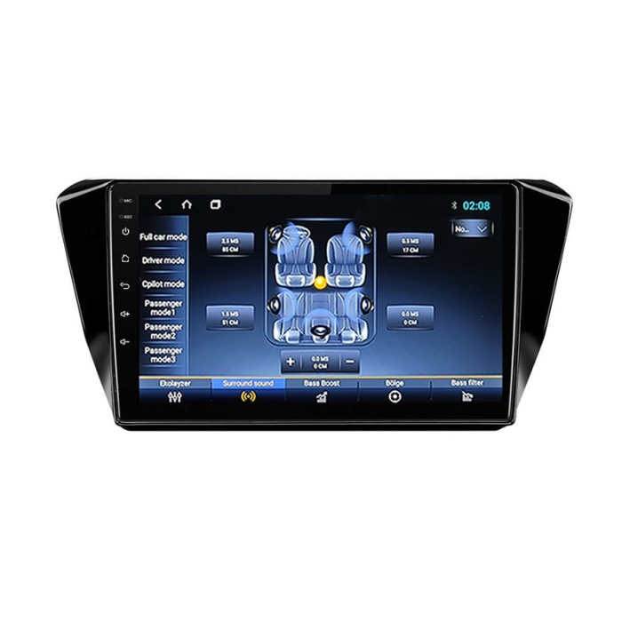 Skoda Superb 2014-2019 Android 2gb Ram 8 Çekirdek Kablosuz Carplay Navigasyon Multimedya