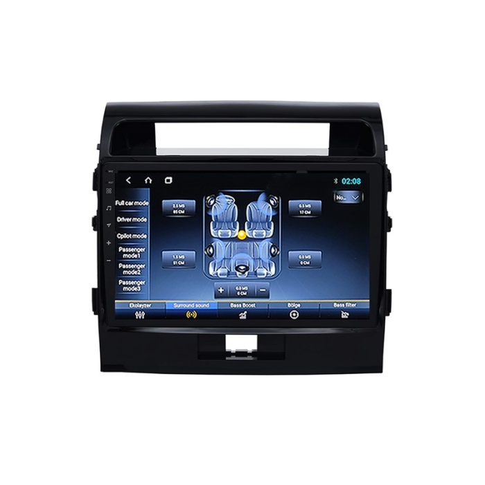 Toyota Land Crusier Prado 2008-2012 Android 2gb Ram 8 Çekirdek Kablosuz Carplay Navigasyon Multimedya