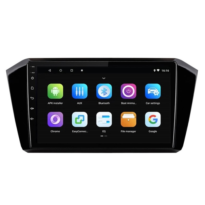 Volkswagen Passat 2014-2021 Android 2gb Ram 8 Çekirdek Kablosuz Carplay Navigasyon Multimedya