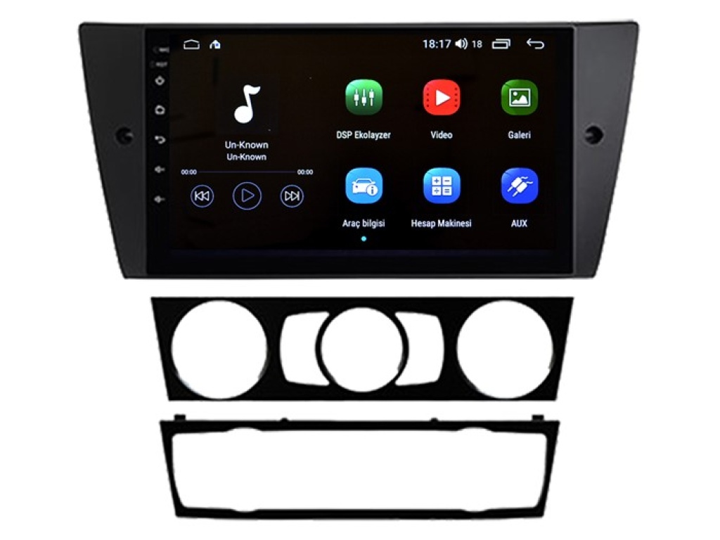 BMW E90 Android Multimedya Navigasyon Teyp