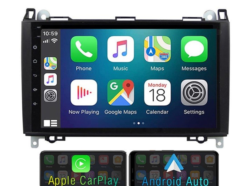 MERCEDES SPRİNTER 2 GB RAM ANDROİD CARPLAY MULTİMEDYA NAVİGASYON