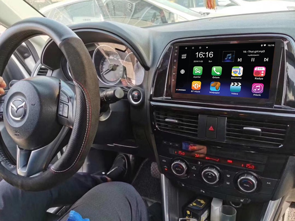 MAZDA CX5 20122017 8 GB 2K Ekran RAM Android Carplay Multimedya Navigasyon