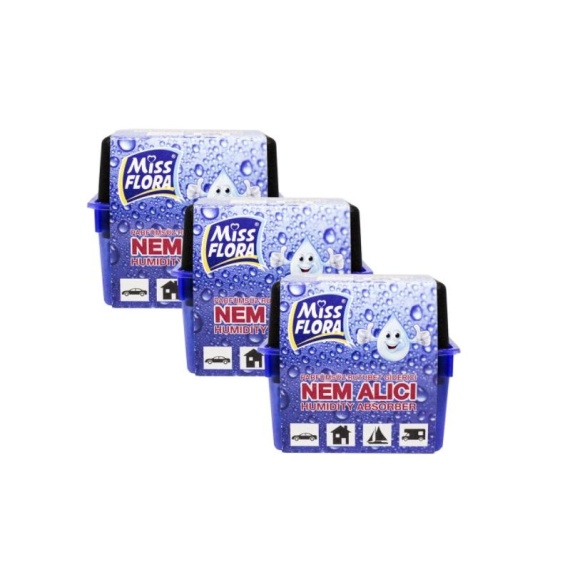 Miss Flora Nem Alıcı Cihazı 450 gr- 3 Adet