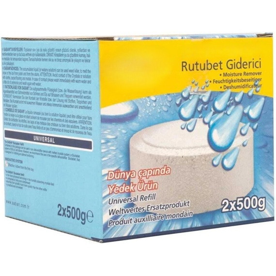 Nem Alıcı Yedek Tablet Vanilya 2x500 gr