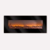1800W LCD Plazma Dekoratif Şömine Siyah