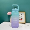 2000 ml  Motivasyonel  Su Matarası Tritan Spor Salonu Su Şişesi Bpa Içermez