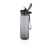 1000ml Motivasyon Matara Kalın Pipetli Sticker Hediyeli Çift Renk 2219