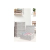 5 Adet - Kapaklı Çok Amaçlı Çamaşır-saklama-düzenleme Vb Hurç, Kutu - 50x40x19 - Baza Kutu