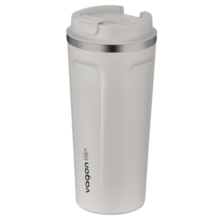 Mug 450ml Kahve Bardağı Paslanmaz Çelik Termos 6 saat Sıcak/Soğuk