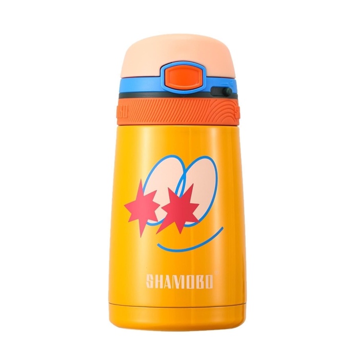 Çocuk 350 Ml Pipetli Matara Paslanmaz Çelik Termos Bpa Içermez