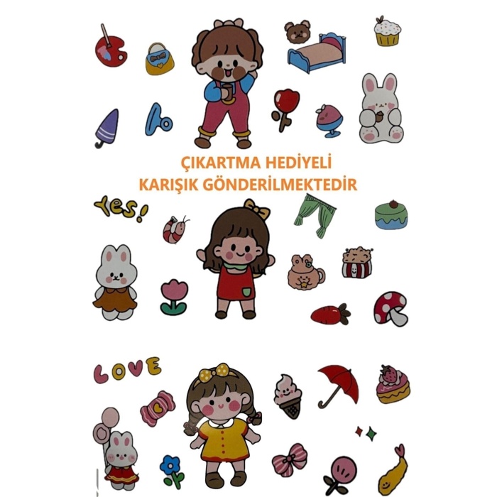 1000ml Motivasyon Matara Kalın Pipetli Sticker Hediyeli Çift Renk 2219