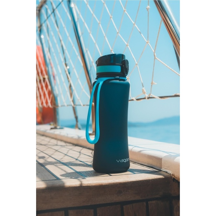 550 ml Tritan  Silikon Taşıma Askılı Su Matarası