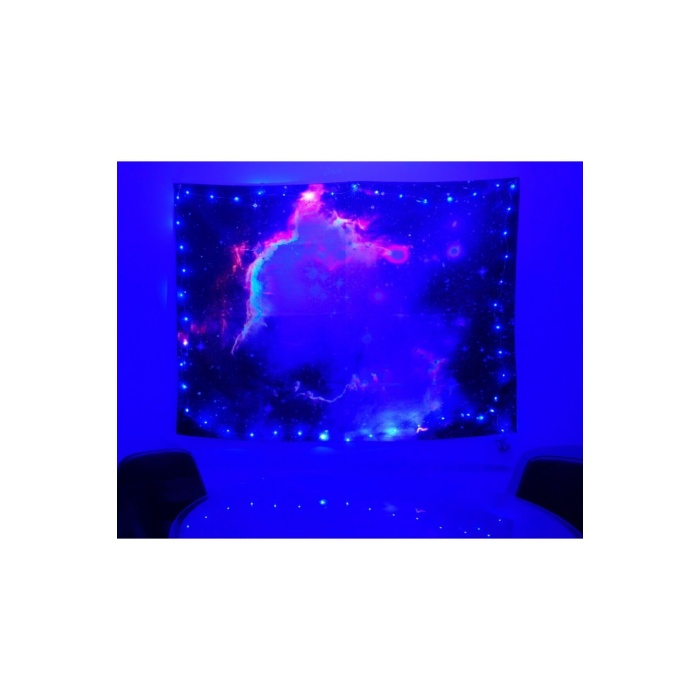 Galaksi Neon Duvar Örtüsü Ve Duvar Halısı