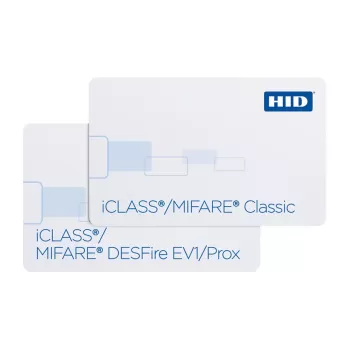 HID iCLASS + MIFARE Classic or MIFARE DESFire EV1 + Prox 252, 262 & 263