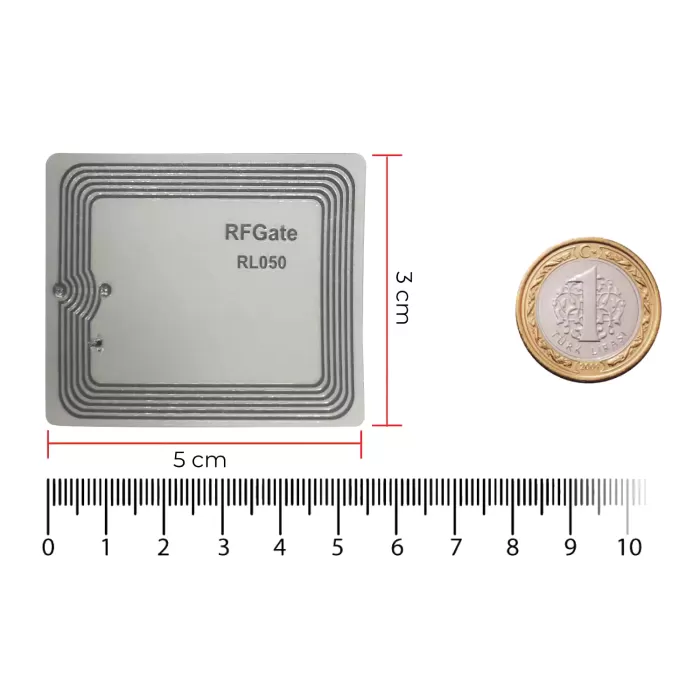 RFGate RL050 NFC / HF 13.56 mHz RFID Etiket