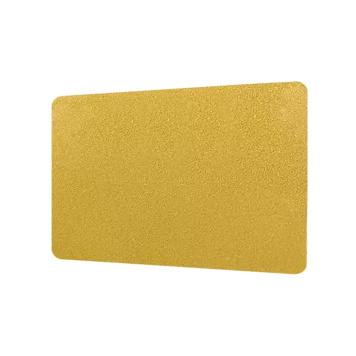 NFC Ntag215 Gold Kart