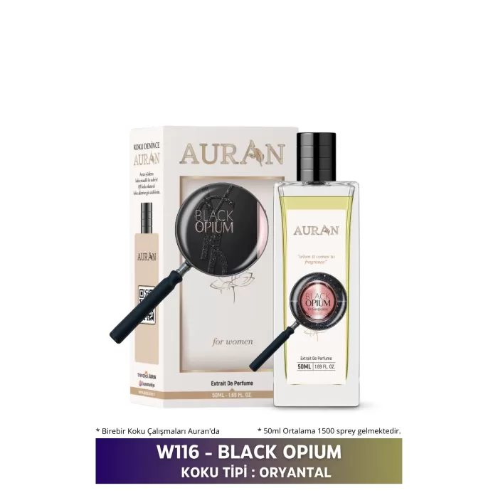 AURAN W116 - YVS Black Opium Kadın Parfüm ORYANTAL 50ml