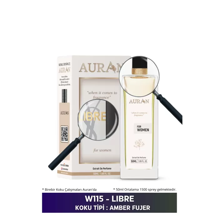 AURAN W115 - Libre Kadın Parfüm AMBER FUJER 50ml