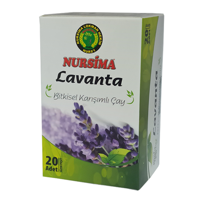 Lavanta Bitkisel Karışımlı Çay 20 li Süzen Poşet