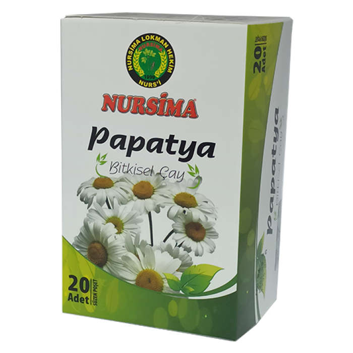 Papatya Bitkisel Çay 20 li Süzen Poşet