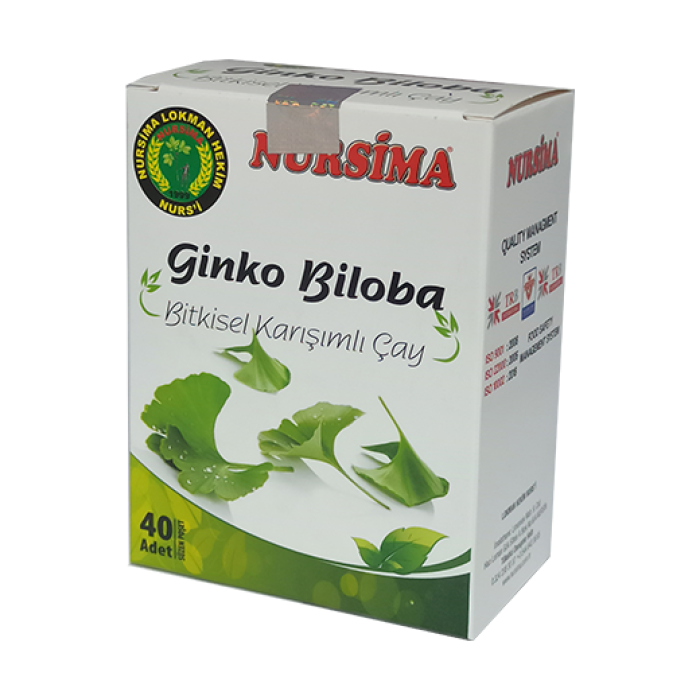 Ginko Biloba Bitkisel Karışımlı Çay 40 lı Süzen Poşet
