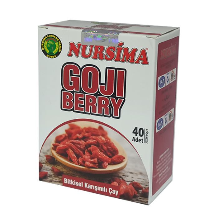 Goji Berry Bitkisel Karışımlı Çay 40 lı Süzen Poşet