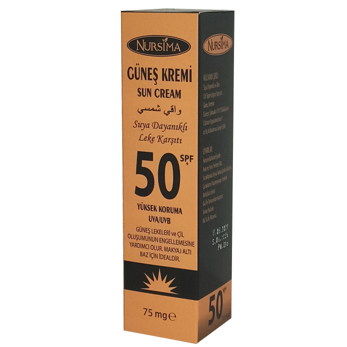Güneş Kremi 75 mg