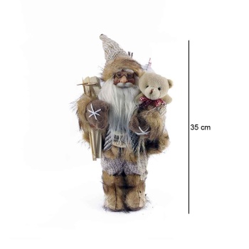 Noel Baba Yılbaşı Dekor Ürünü 35 Cm