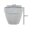 Gül Serisi 45X40 Beton Saksı