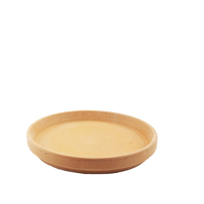 Açık Renk Terrakota Saksı Altlığı (D16Xh2,5 Cm)