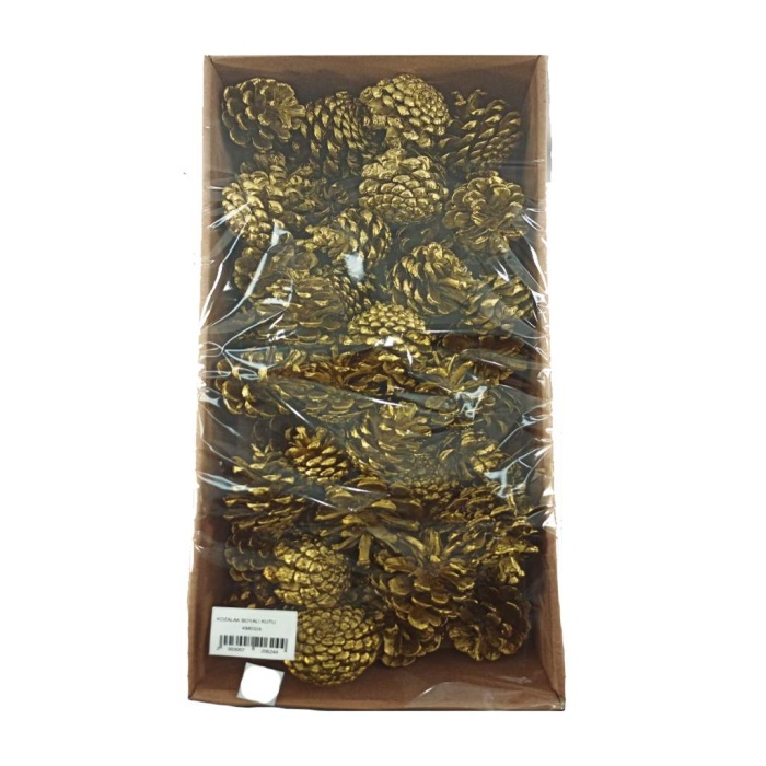 Kozalak Gold Boyalı Kutu