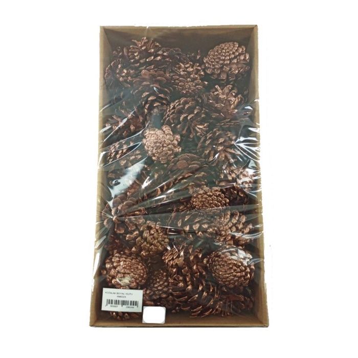 Kozalak Bronz Boyalı Kutu