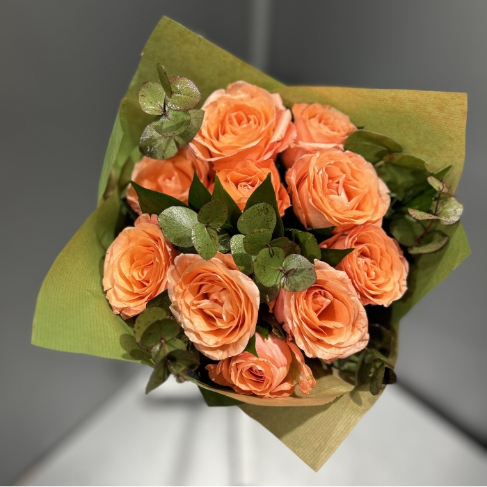 Kampanya Rosa Sarı (Gül) 10lu Buketi