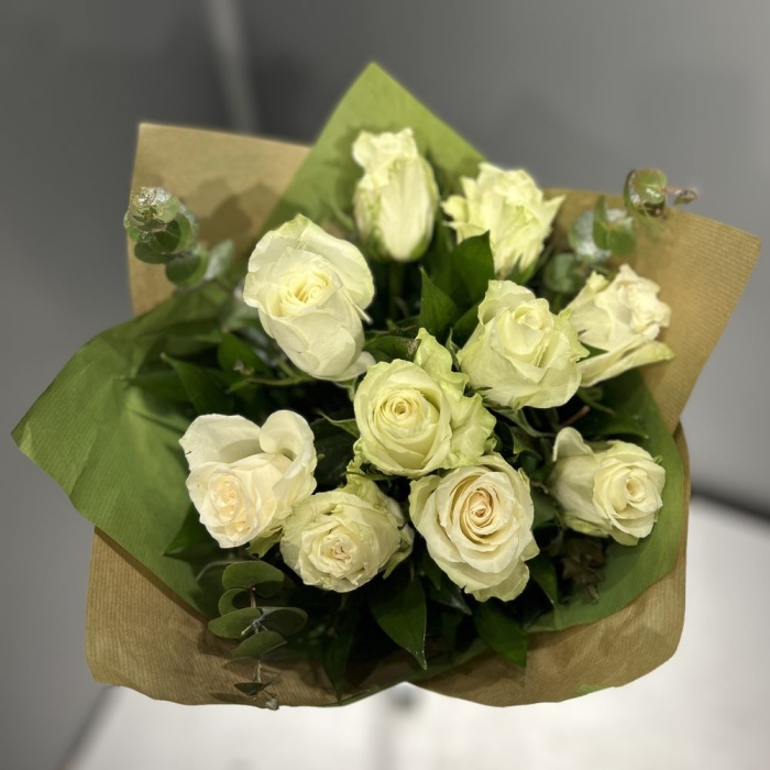 Kampanya Rosa Sarı (Gül) 10lu Buketi