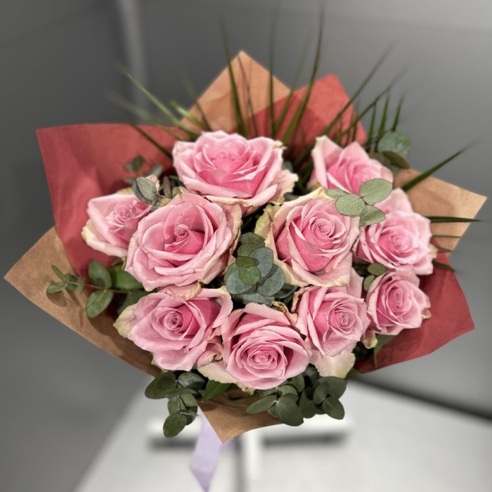 Kampanya Rosa Sarı (Gül) 10lu Buketi