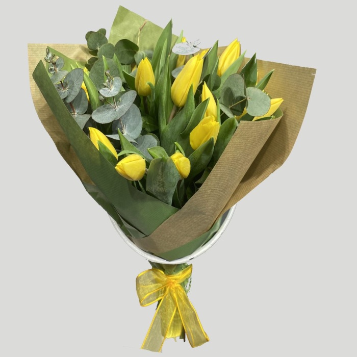 Kampanya Tulipa Sarı (Lale) 10lu Buketi