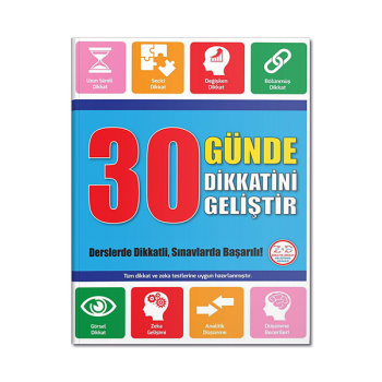 30 Günde Dikkatini Geliştir 6-12 Yaş Yükselen Zeka