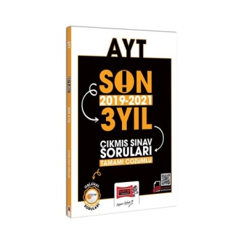 Yargı Yayınları AYT Son 3 Yıl (2019-2021) Tamamı Çözümlü Çıkmış Sorular