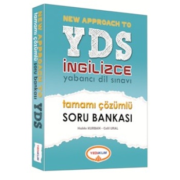 YDS İngilizce Tamamı Çözümlü Soru Bankası Yediiklim Yayınları