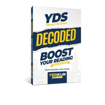 Yediiklim Yayınları YDS Decoded Boost Your Reading
