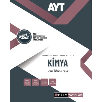 AYT Kimya Ders İşleme Föyü