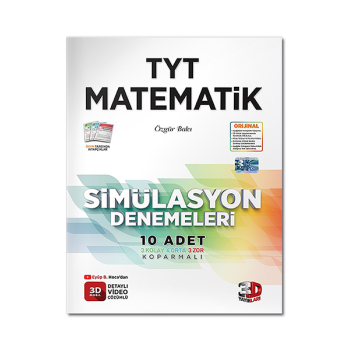 2023 TYT 3D Simülasyon Matematik Denemeleri 3D Yayınları