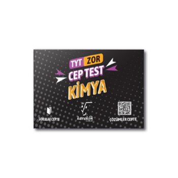 TYT Cep Test Kimya Zor Karekök Yayınları