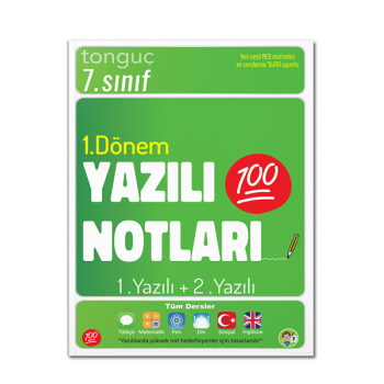 7. Sınıf Yazılı Notları 1. Dönem 1 ve 2. Yazılı