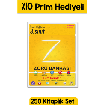 3. Sınıf Tüm Dersler Zoru Bankası - 250 Adet