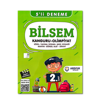 2.Sınıf 5 li Bilsem Deneme Sınavı Tamamı Video Çözümlü Ardışık Yayınları